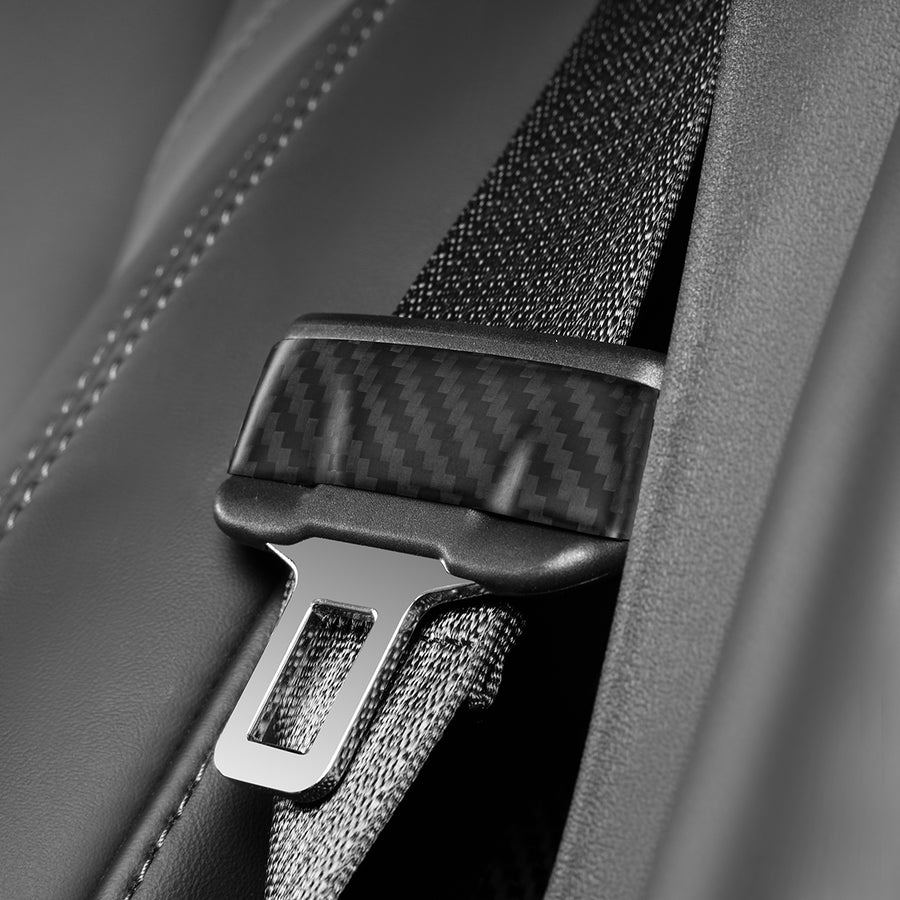 Tesla Model 3 / Y Seat belt Decorative -REAL CARBON FIBER Tesla Model 3 / Y Seat belt Decorative -REAL CARBON FIBER