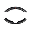 Tesla Model 3 / Y Steering Wheel Stalk Cover-REAL MOLDED CARBON FIBER