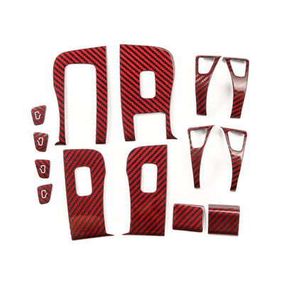 Tesla Model 3 / Y Windows & Door Switch-REAL MOLDED CARBON FIBER