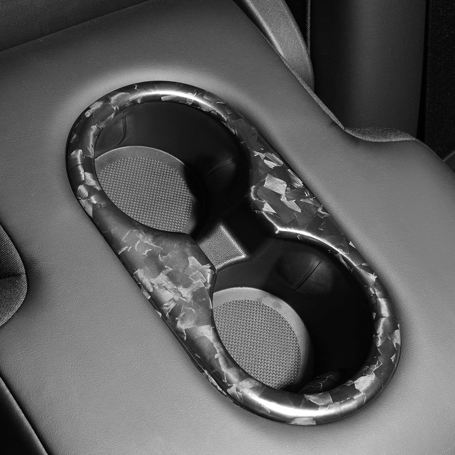 Tesla Model 3 / Y Cup Holder -Real Carbon Fiber