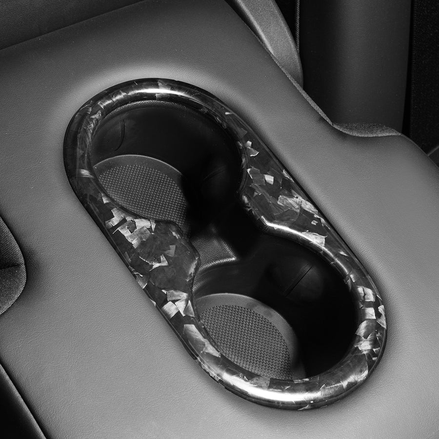 Tesla Model 3 / Y Cup Holder -Real Carbon Fiber
