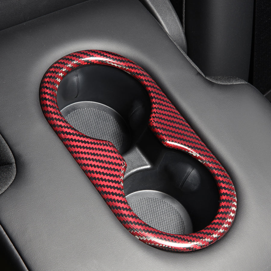 Tesla Model 3 / Y Cup Holder -Real Carbon Fiber