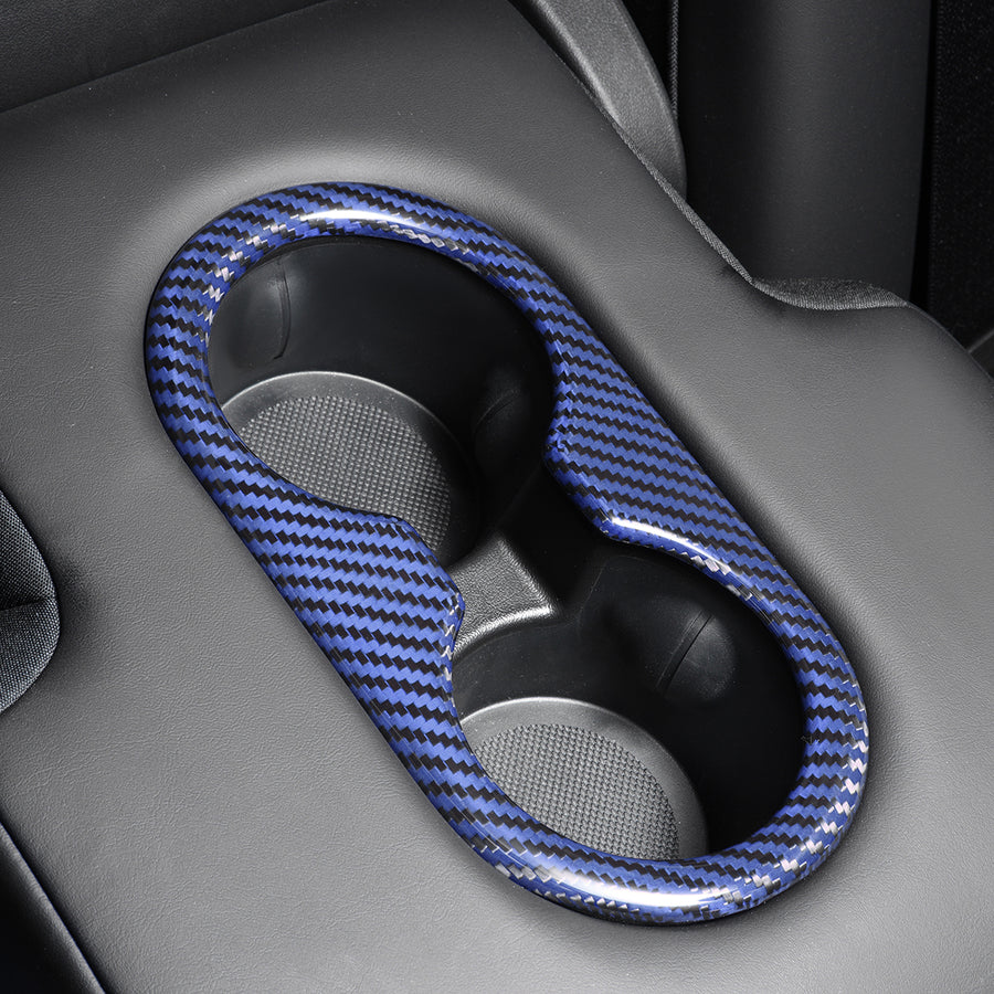 Tesla Model 3 / Y Cup Holder -Real Carbon Fiber