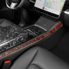 Tesla Model 3 / Y Centre Console Side Panel Caps-REAL MOLDED CARBON FIBER