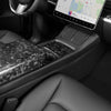 Tesla Model 3 / Y Centre Console Side Panel Caps-REAL MOLDED CARBON FIBER