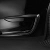 Tesla Model Y Fog Light Eyelid-REAL MOLDED CARBON FIBER