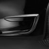 Tesla Model Y Fog Light Eyelid-REAL MOLDED CARBON FIBER