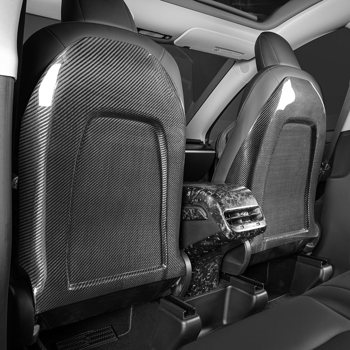 Model 3 & Y Backseat Vent Cap - Matte White